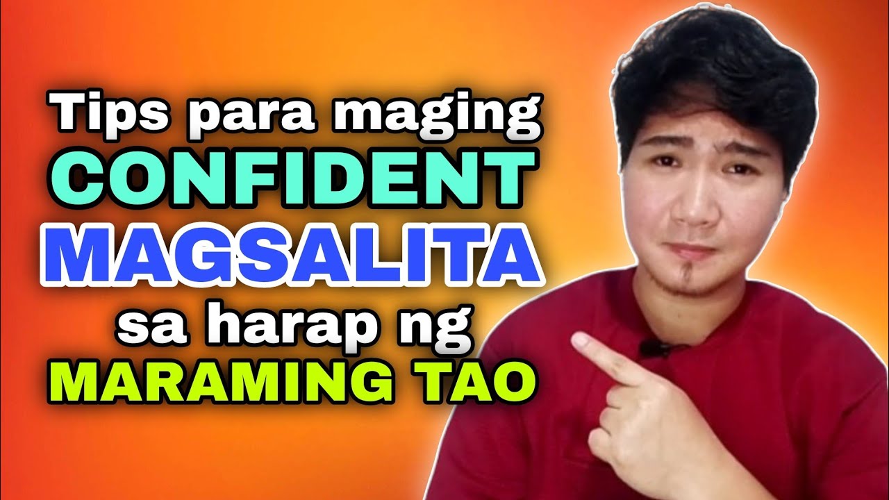 PAANO MAWALA ANG KABA KAPAG MAGSASALITA SA HARAP NG MARAMING TAO