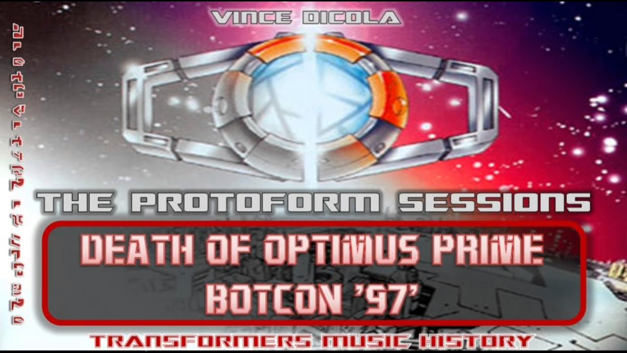 Vince Dicola The Protoform Sessions Death of Optimus Prime BOTCON '97' Rehearsals