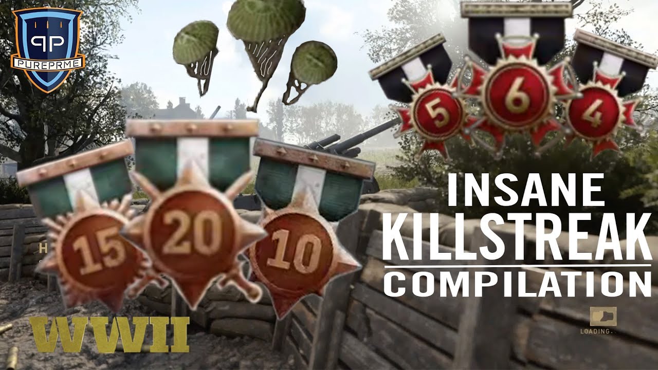 INSANE COD WWII Killstreak Compilation