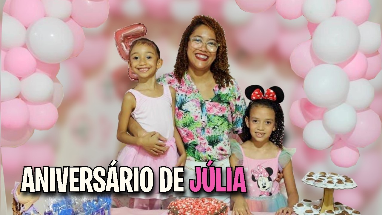 TEVE FESTA PARA MINHA SOBRINHA 😍
