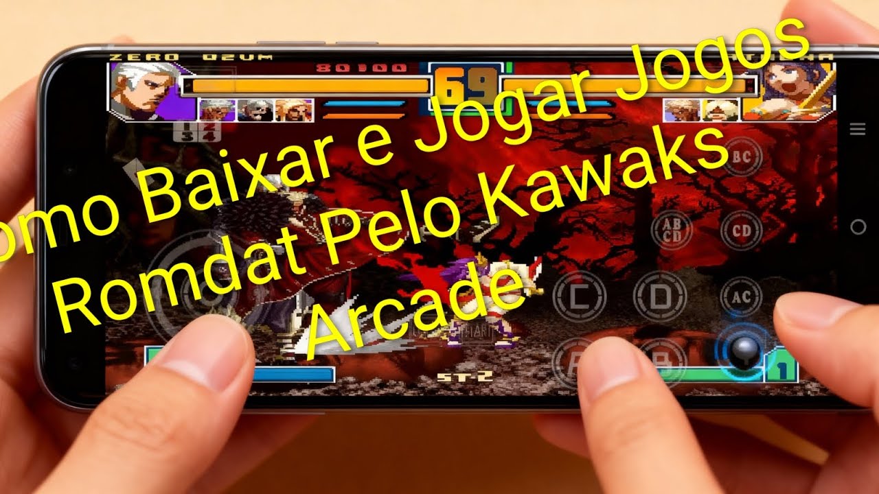 Como Baixar e Jogar Pelo Kawaks Arcade Mobile