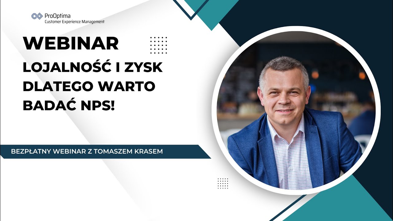 Lojalność i ZYSK. Dlatego i jak warto badać NPS webinar 29.10.2020