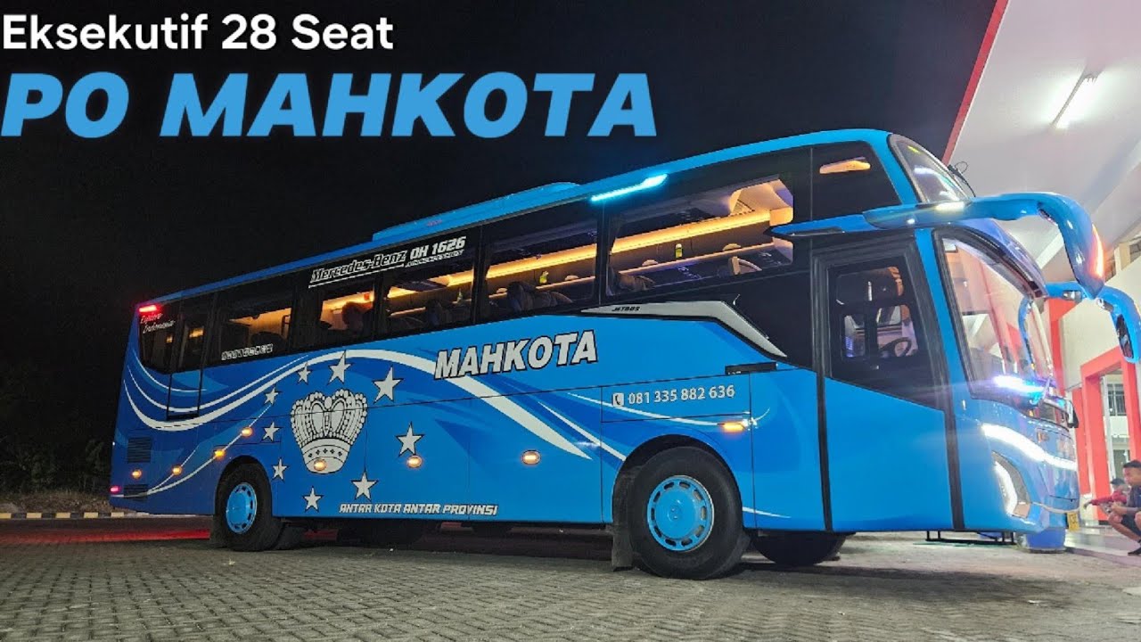ARMADA BARU PENDATANG BARU !! Trip Nyaman ke Jakarta Naik Bus Mahkota