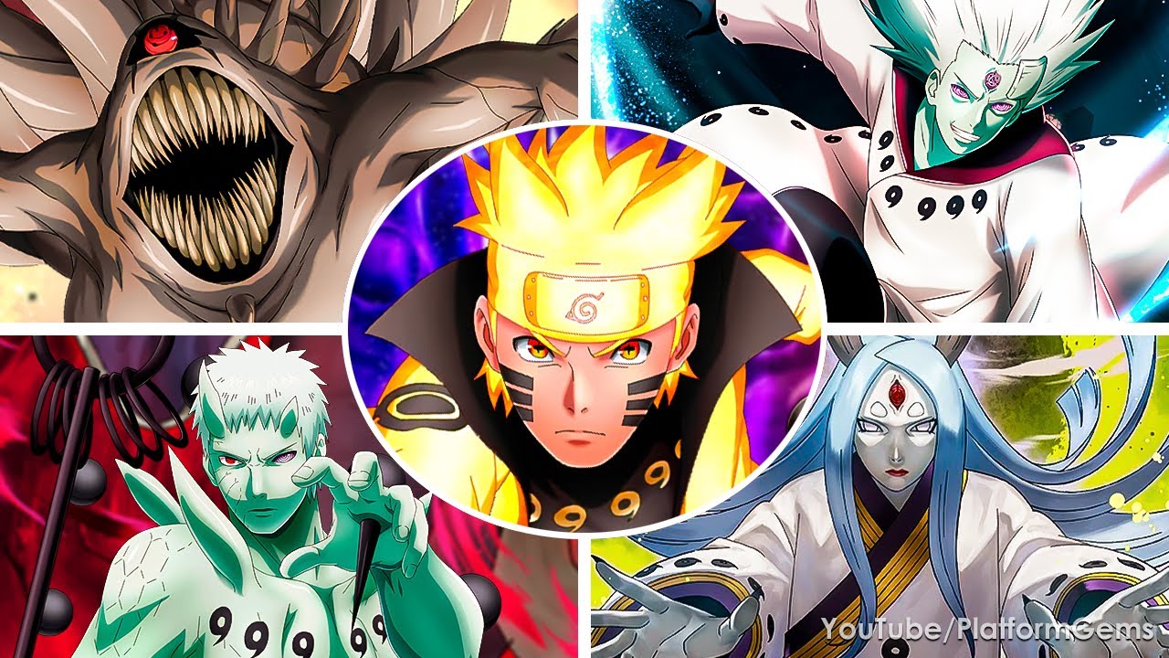Naruto Shippuden: Ultimate Ninja Storm 4 - Все боссы [4K]