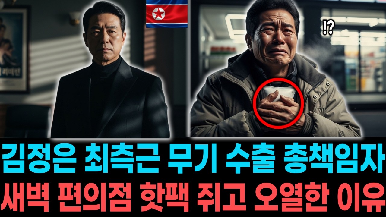 김정은 무기수출 총책임자 탈북, 한국 편의점 핫팩 쥐고 길바닥에서 오열한 이유[탈북민사연] [탈북스토리]