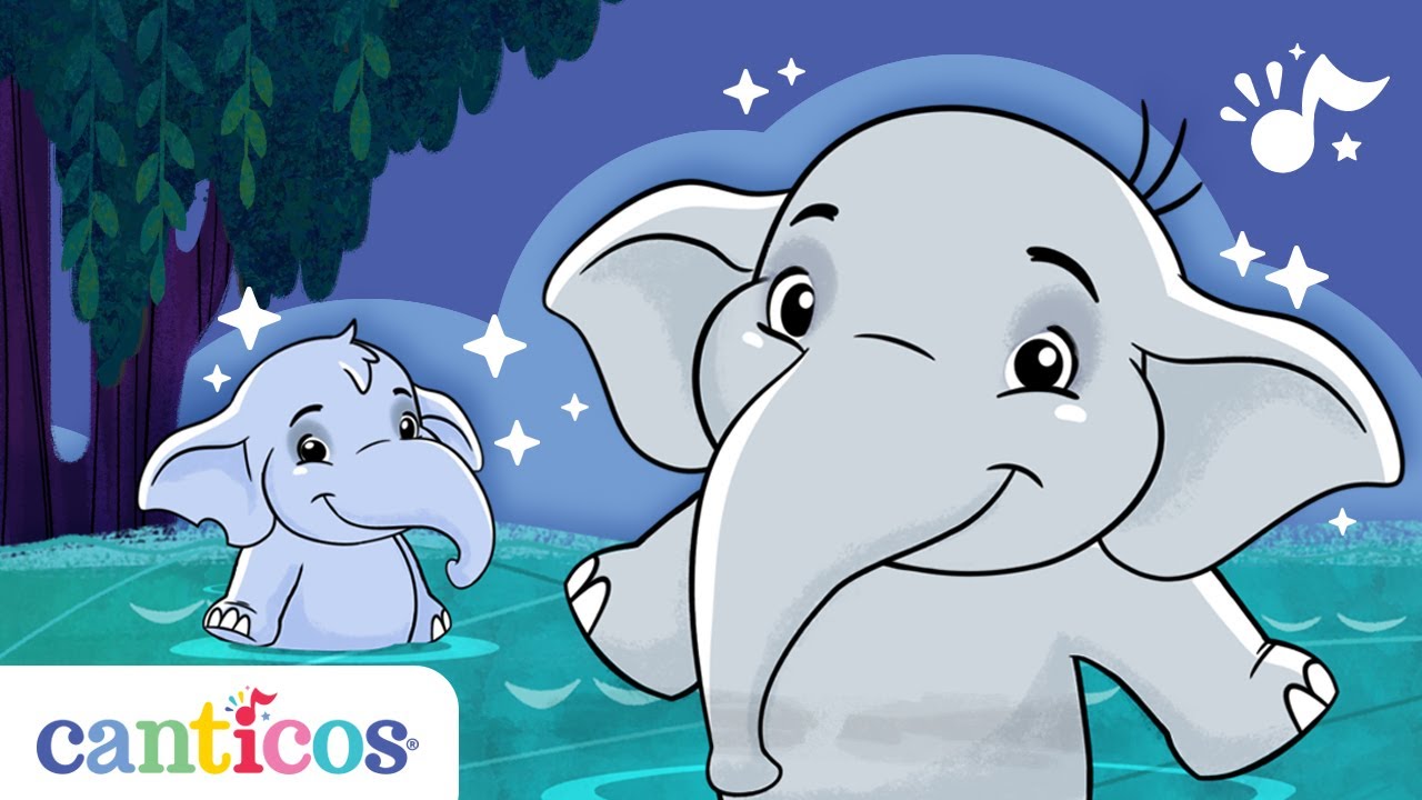 Canticos | Elefantitos / Little Elephants | Un elefante se balanceaba | Canci&oacute;n infantil