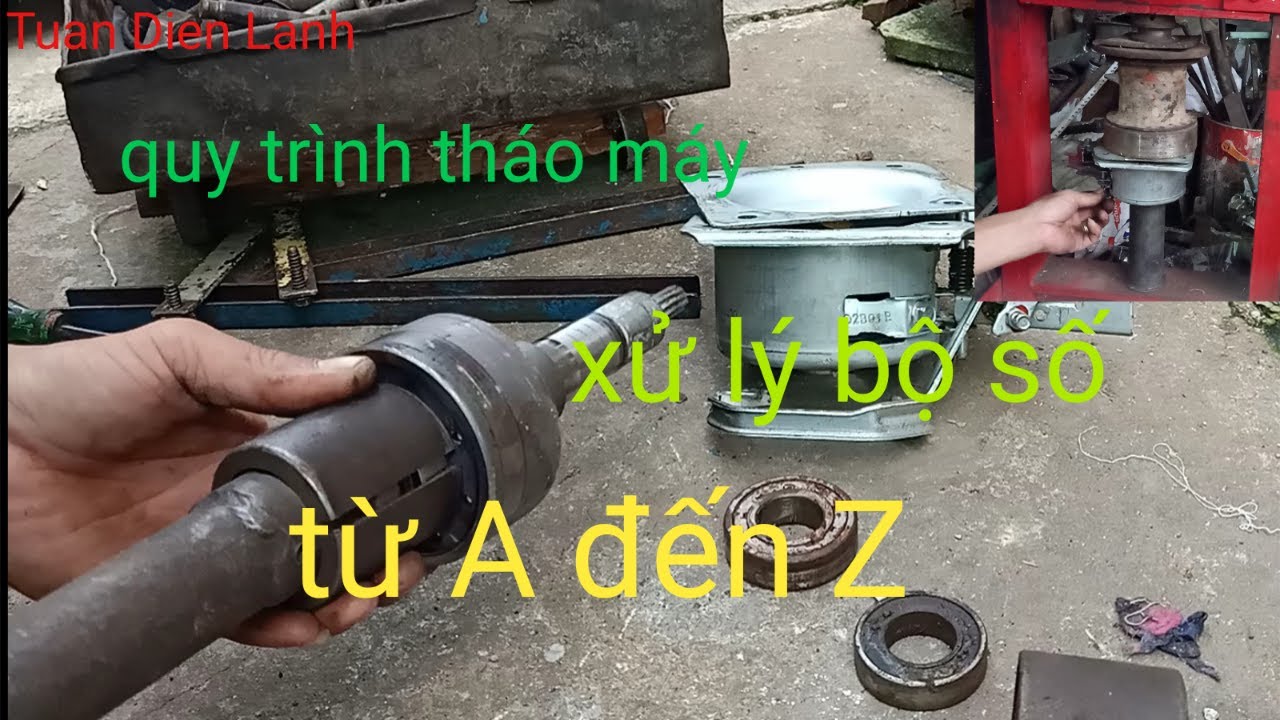 sửa chữa bộ số máy giặt lg 8kg kêu to,model wf-s8017st