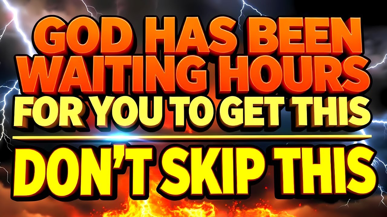 GOD SAYS- 
