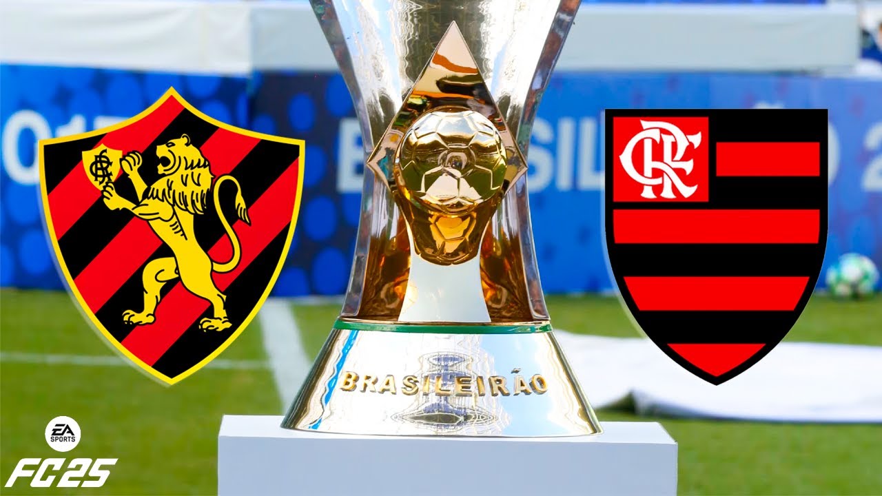 Sport Recife x Flamengo (BRASILEIRÃO) 12° Rodada - EA FC 25 (Simulação)