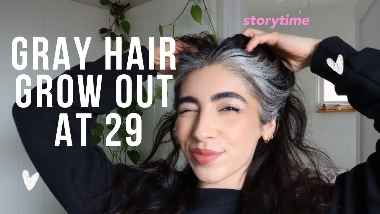 Gray Hair Journey & Storytime | I'm growing out my grays at 29 yrs old
