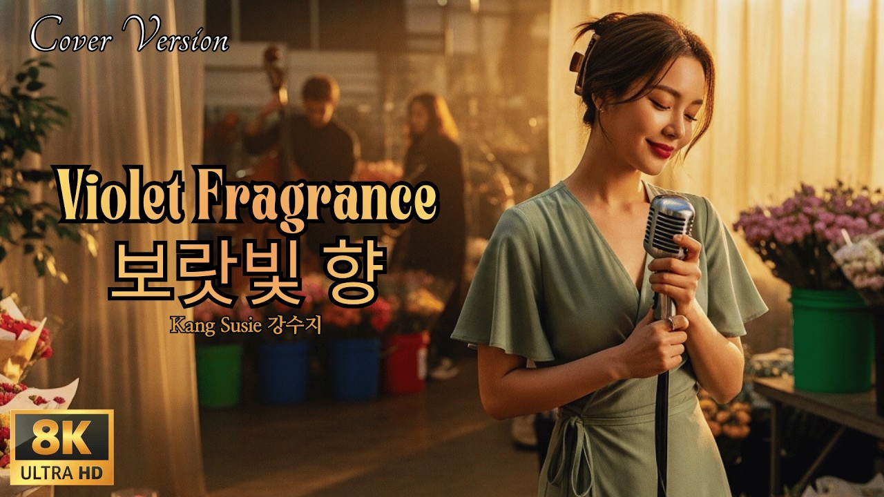 Violet Fragrance 보랏빛 향) - Kang Susie 강수지 - 보라빛 향기 Acoustic | Romantic Korean Retro Ballad