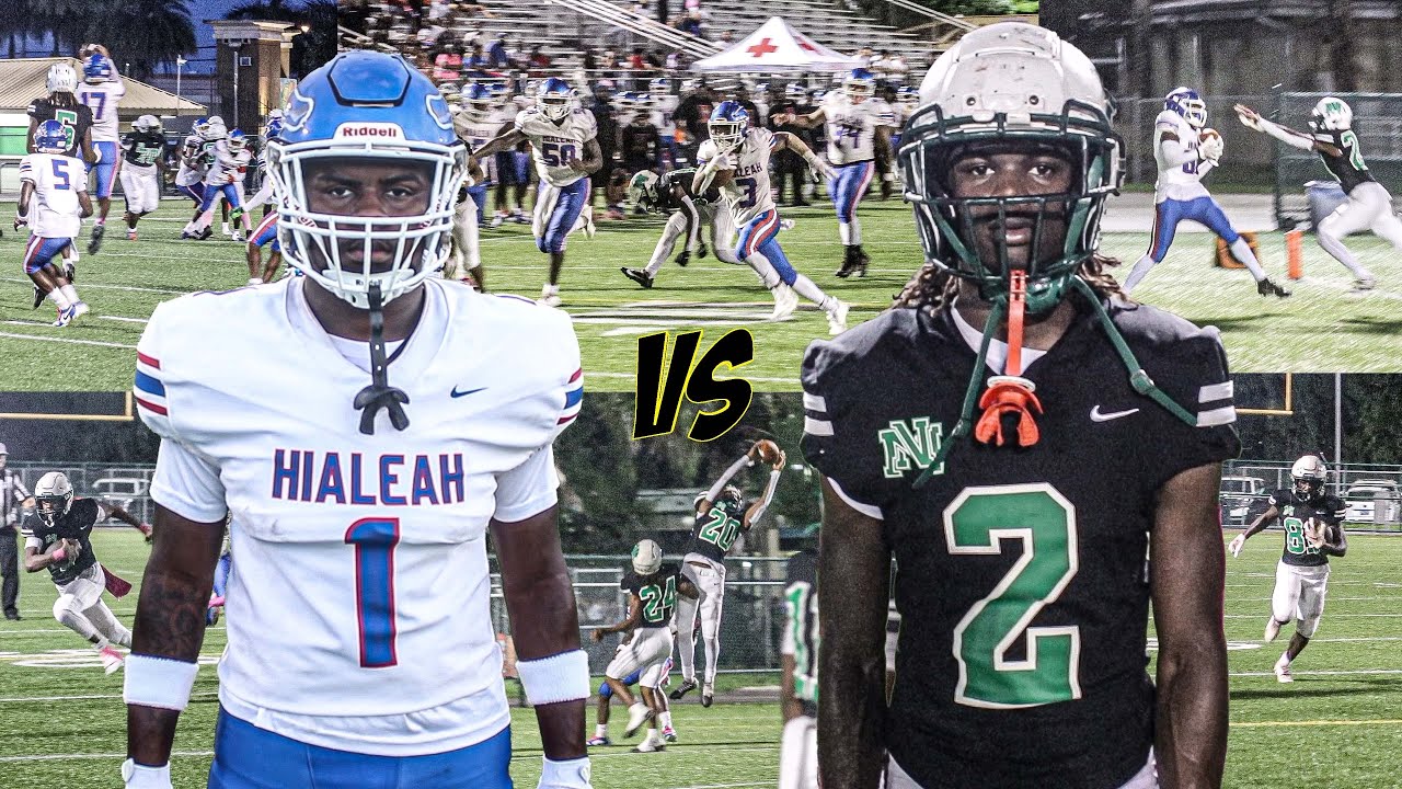 🚨 Battle For The District Title 🏆 Hialeah Vs North Miami 🏈🔥