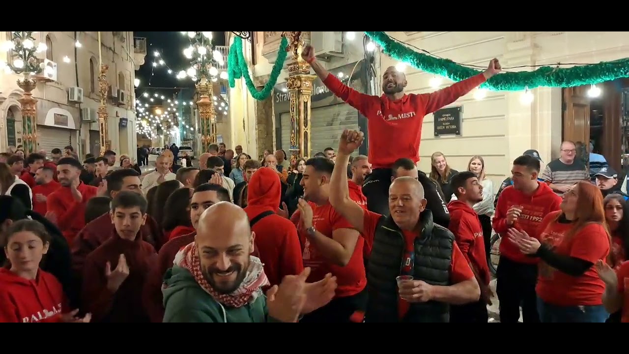 Festa liturgika ta Santa Katerina V.M, Żurrieq. 2024. Marċ ta l-aħħar jum ta Tridu.
