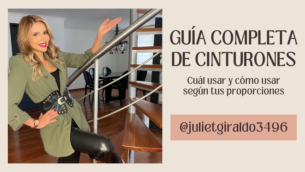 Guía de cinturones, cuál usar y como usar según tus proporciones