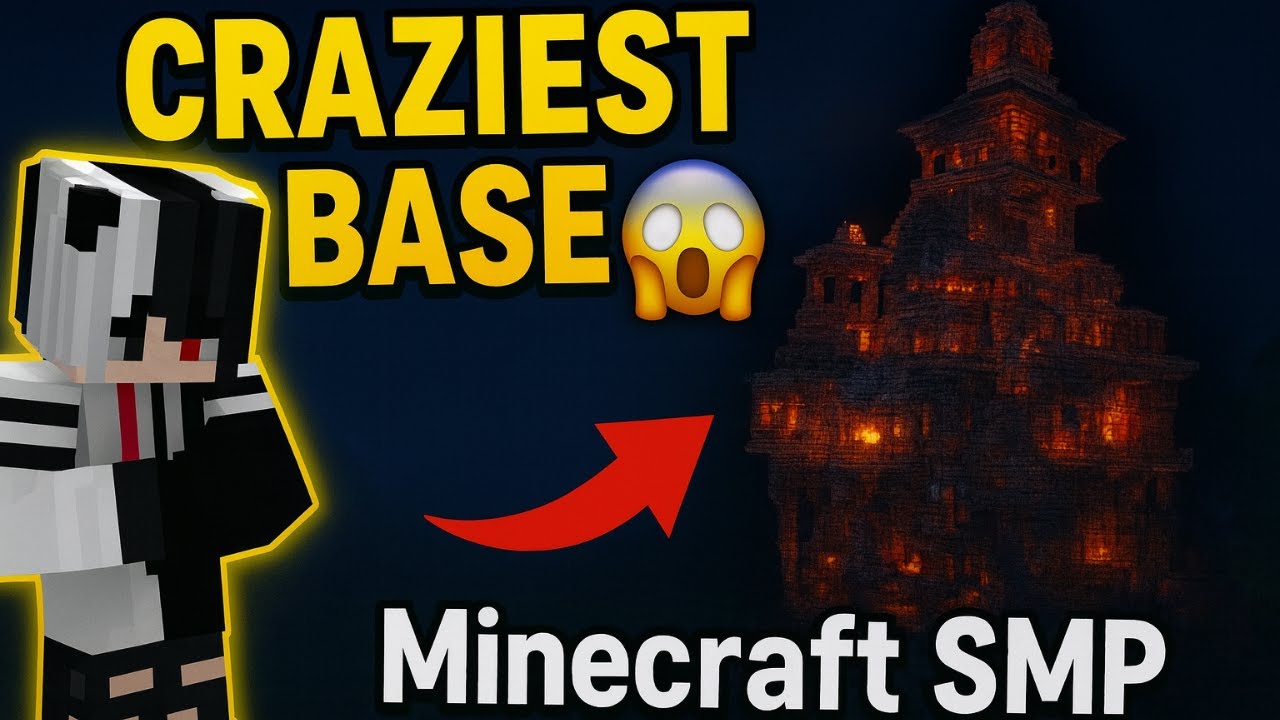 এই Minecraft SMP-তে আমি বানালাম সবচেয়ে CRAZY Base 😱🏰