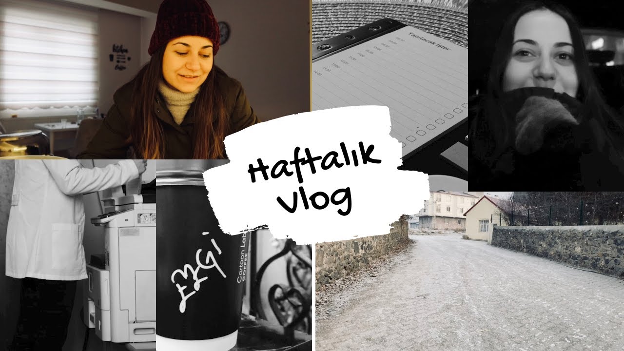 HAFTALIK VLOG I Neler Yapıyorum? I Kars'ta Havalar Çok Soğuk I Hasta Oldum 😷