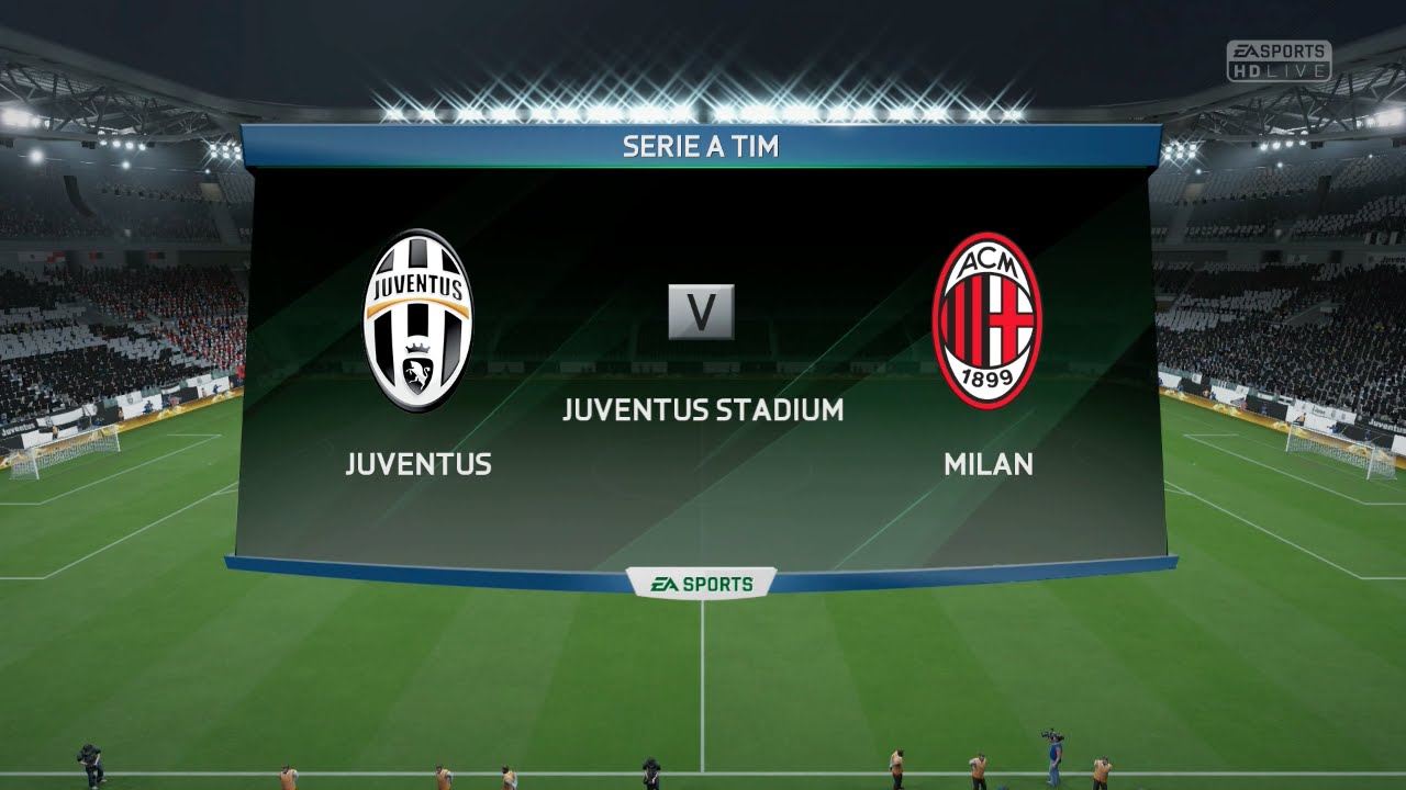 FIFA 16 - Juventus vs. AC Milan @ Juventus Stadium