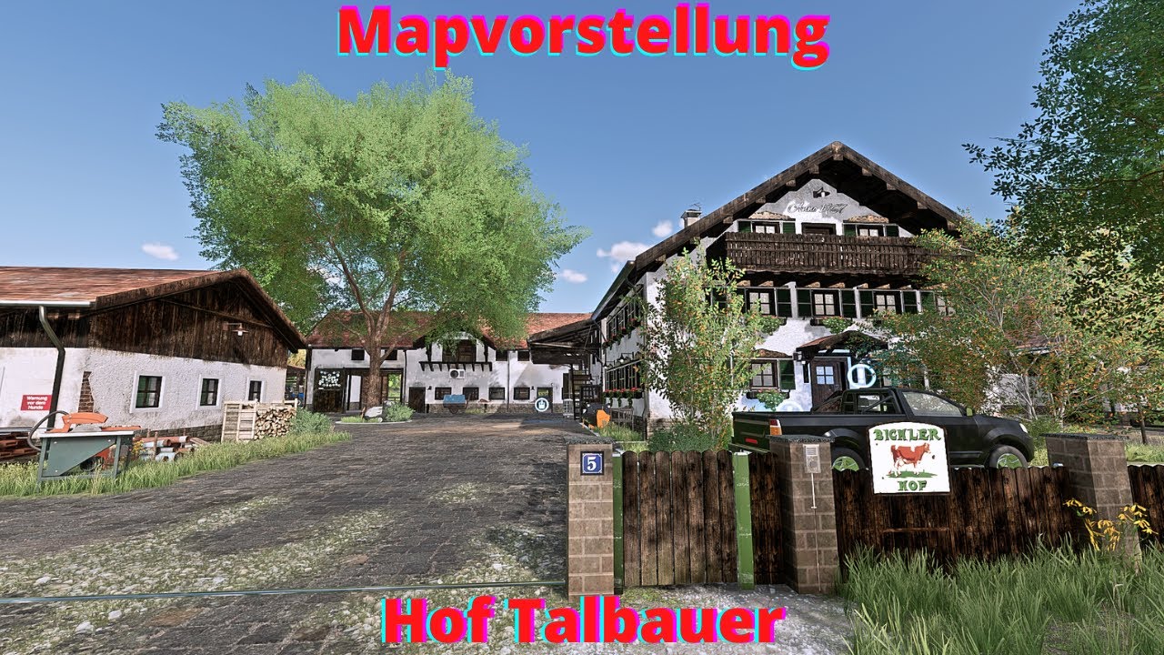 LS22 Mapvorstellungen -Hof Talbauer (by Modding Welt) LS22 Maps