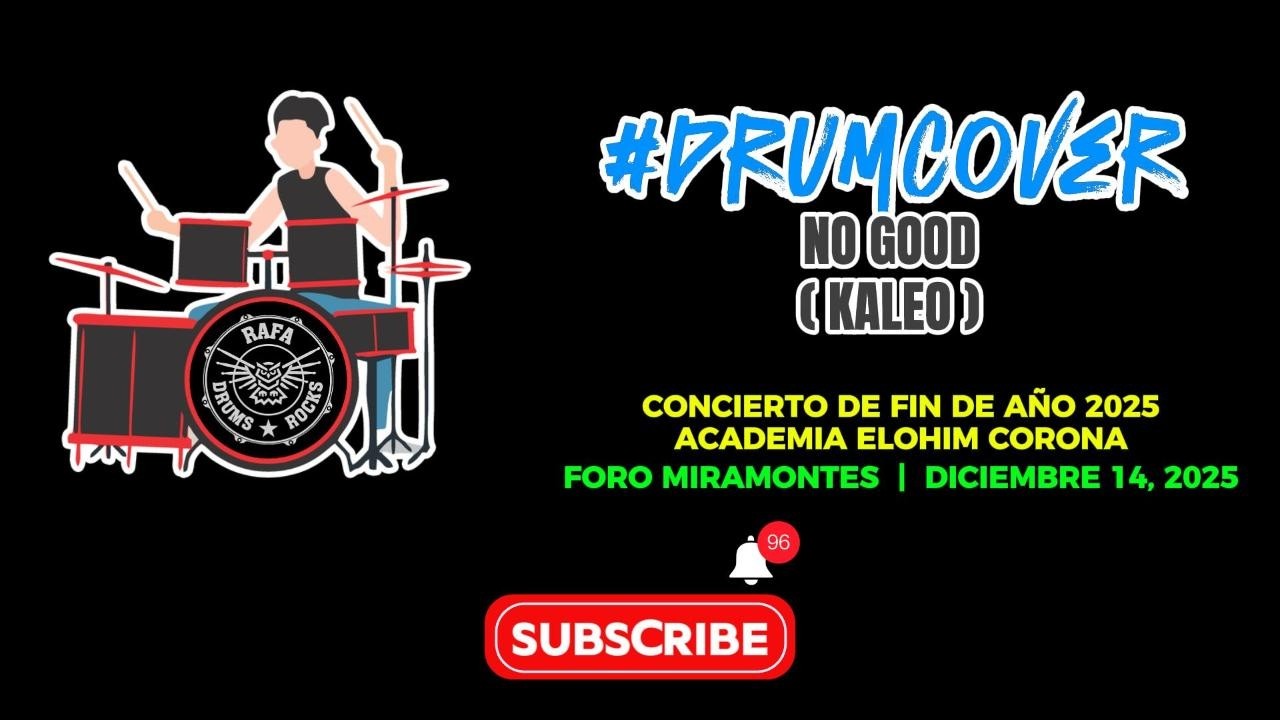 Rafa Drums - No Good [Drum Cover]