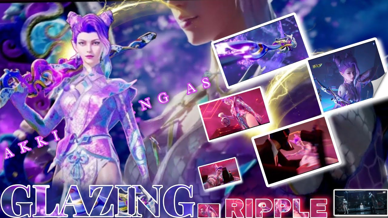 NEW ULTIMATE SET AND AWM | GLAZING RIPPLE #bgmi Akkigamingas