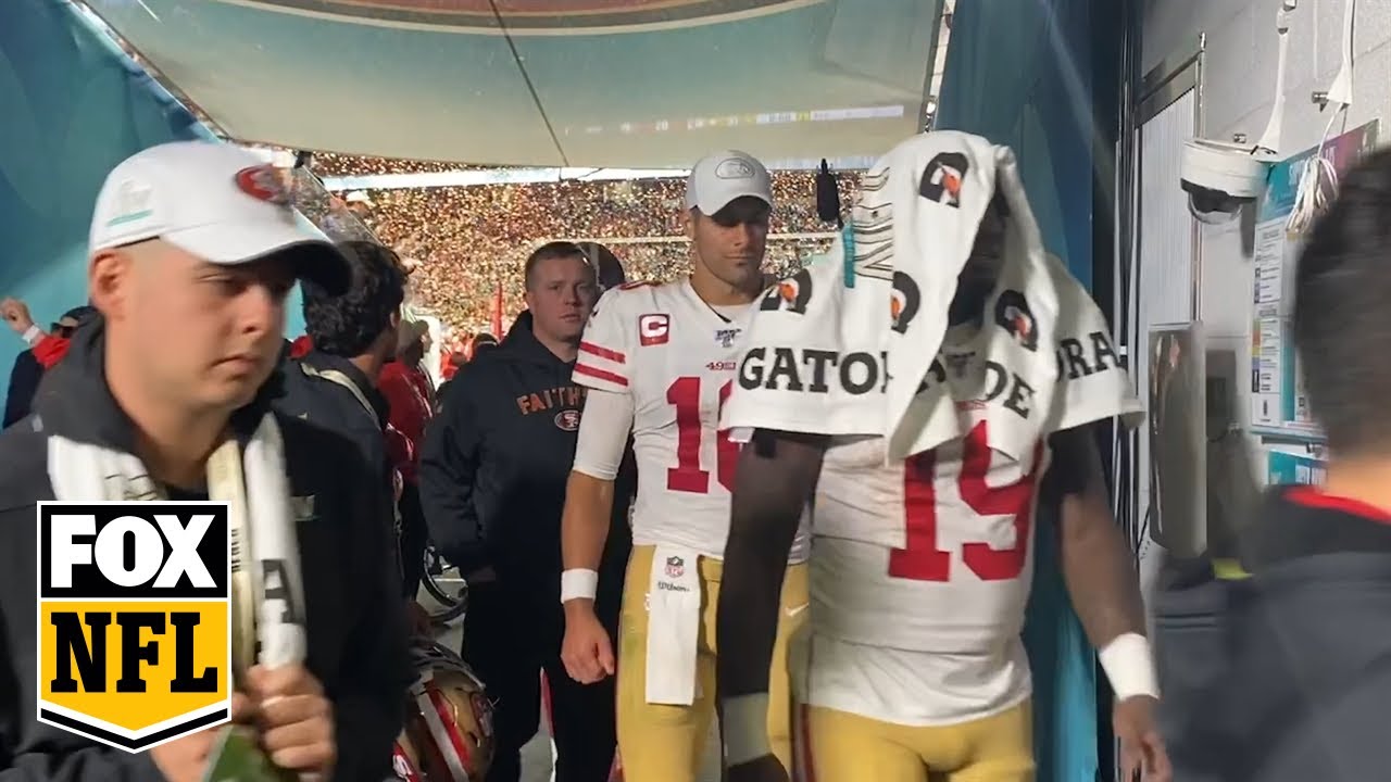 Watch the 49ers leave the field after their heartbreaking Super Bowl LIV loss | FOX NFL
