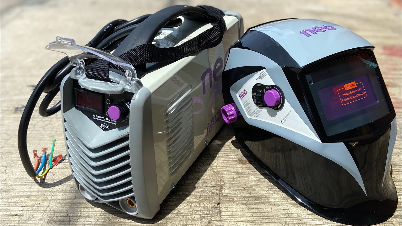 Probamos la soldadora inversora NEO de 200 A Modelo IE 9200/1/160 KM.