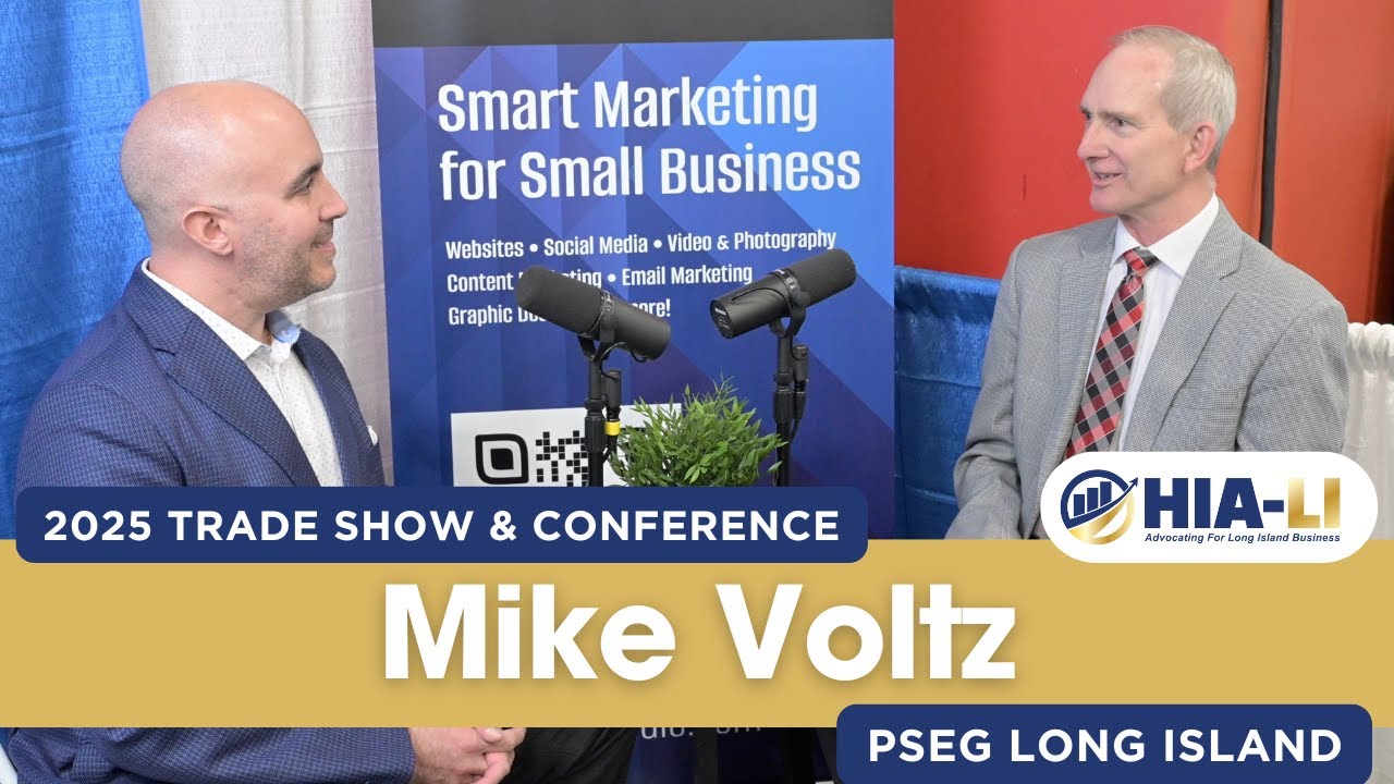 Mike Voltz, PSEG Long Island at the HIA-LI 2025 Trade Show | Interview with Eliud Custodio