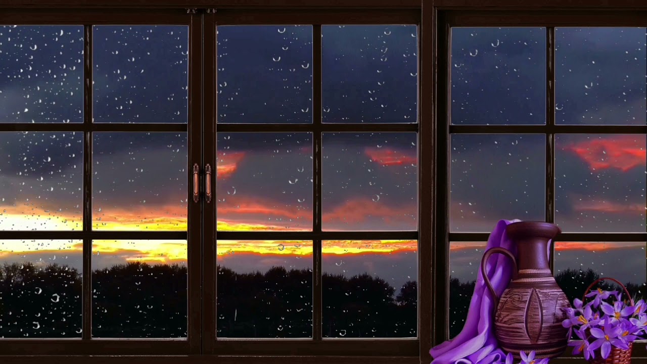 Pencere Manzaralı Yağmur Sesi   &   Window View Rain Sound