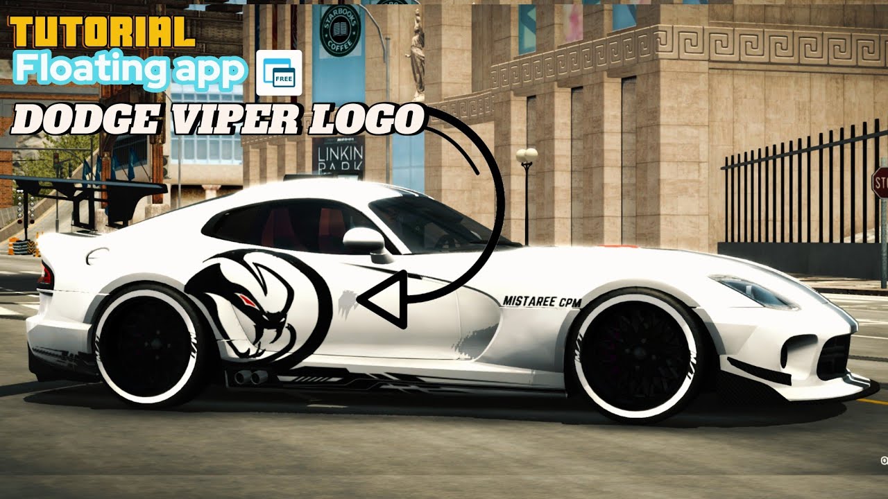 КАК СДЕЛАТЬ ЛОГОТИП DODGE VIPER С ИСПОЛЬЗОВАНИЕМ Floating app Car Parking Multiplayer