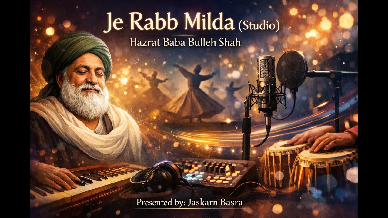Je Rabb Milda (Studio) | Hazrat Baba Bulleh Shah | Modern Sufi Qawwali