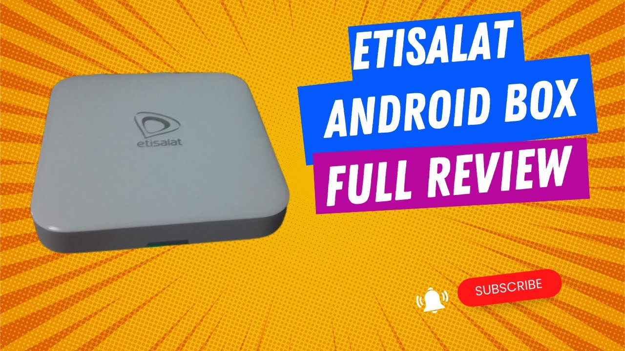 ETISALAT Android TV Box | Full Review | اردو / हिंदी` | Urdu / Hindi