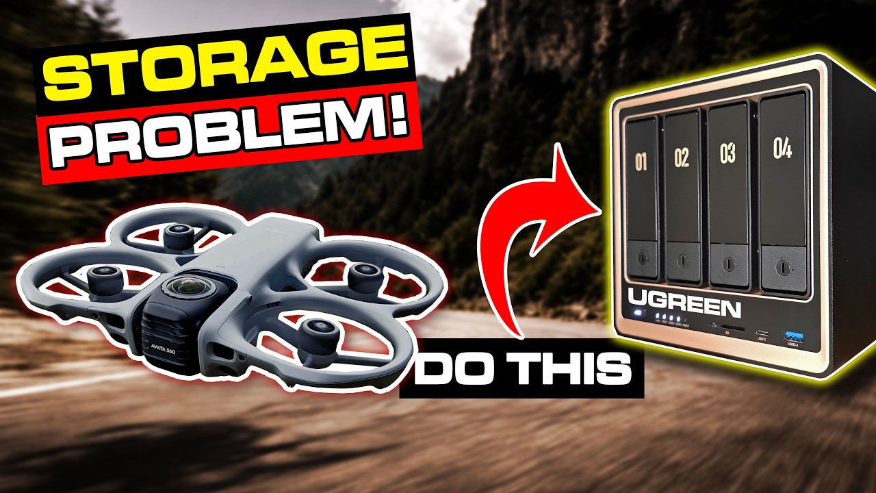 How to Solve Your Drone Storage Problem | UGREEN NAS DXP4800 GT