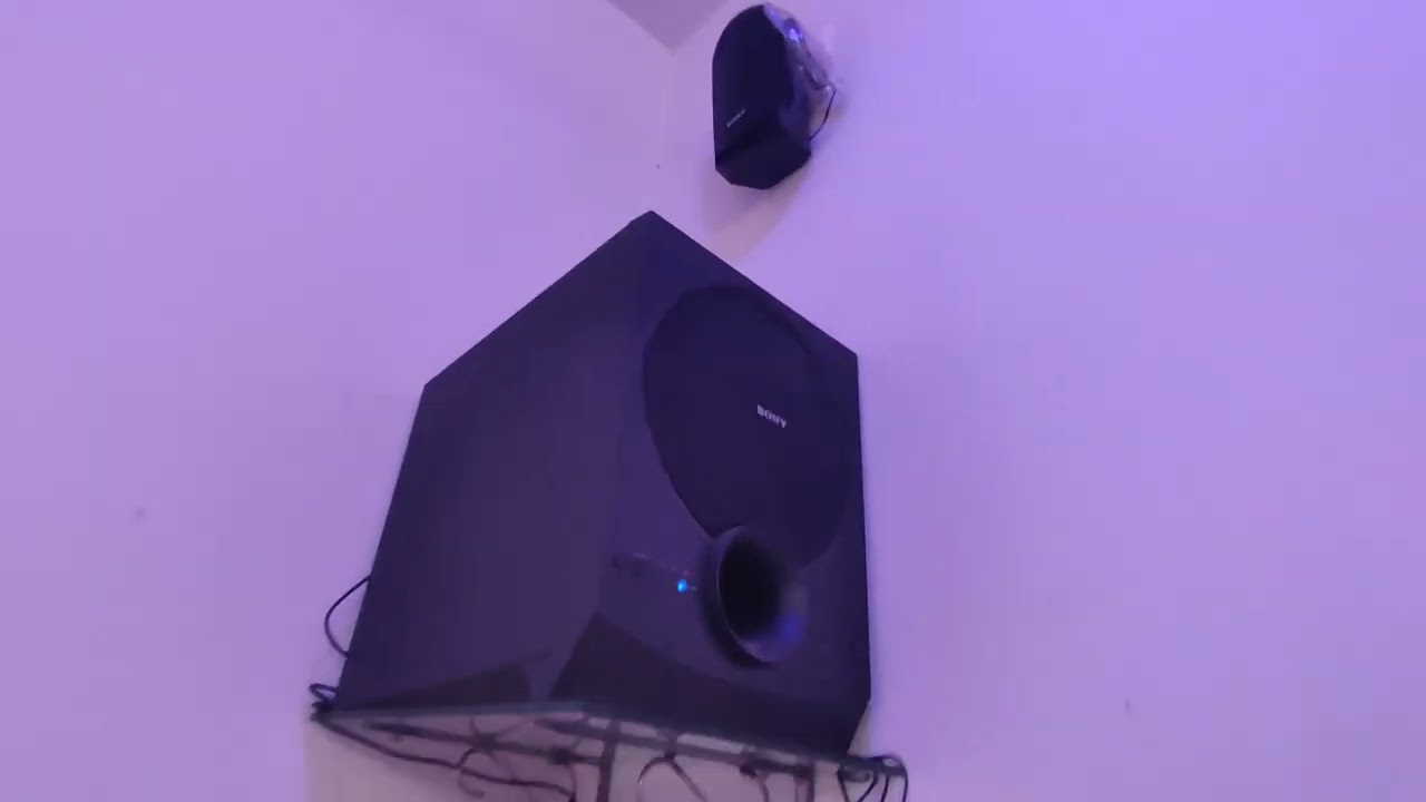 SONY SA-D40 💥 DAMDAAR BASS sound test 👌 use headphone to hear clean sound 🎧