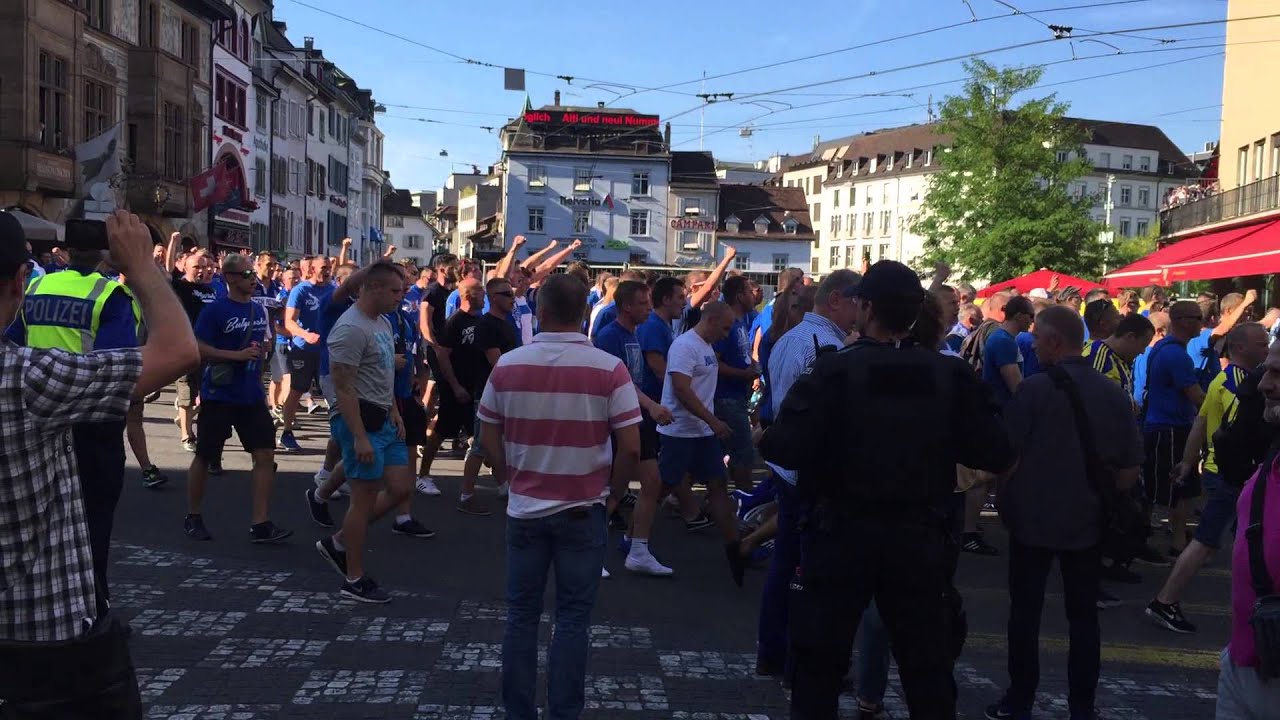 Basel - Lech Poznan (05/08/2015): Lech Poznan Fans !