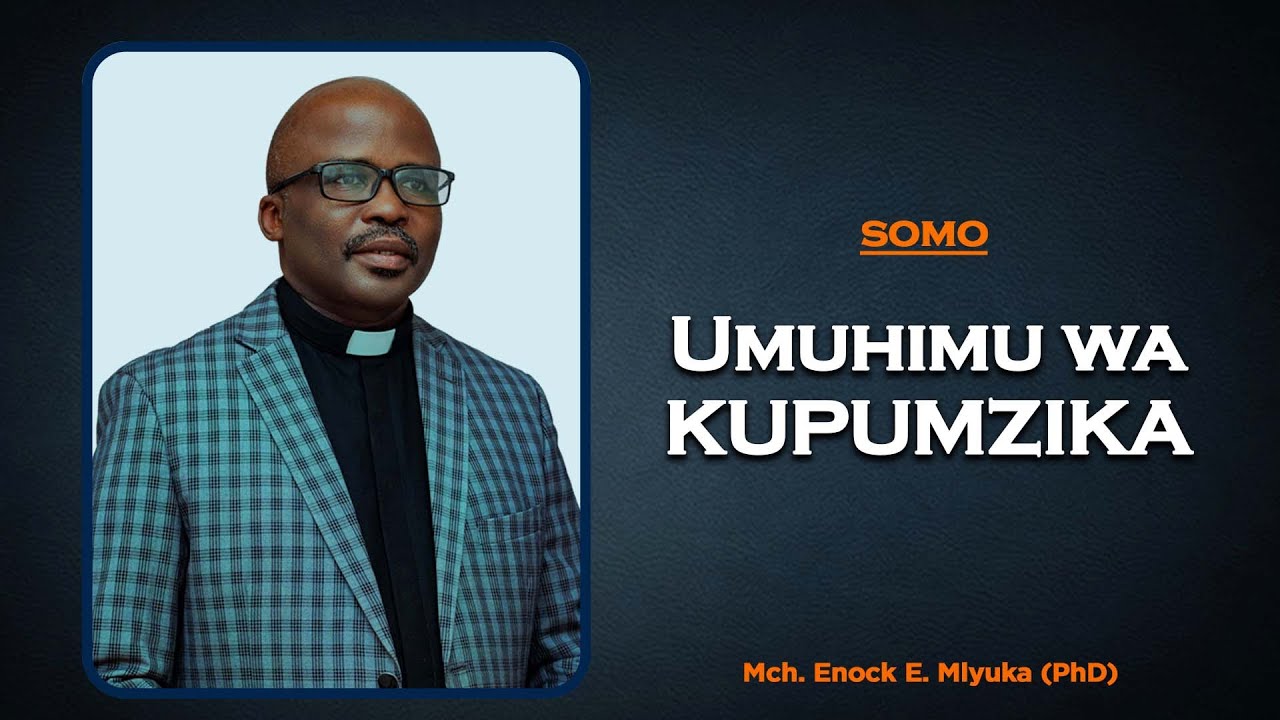 UMUHIMU WA KUPUMZIKA