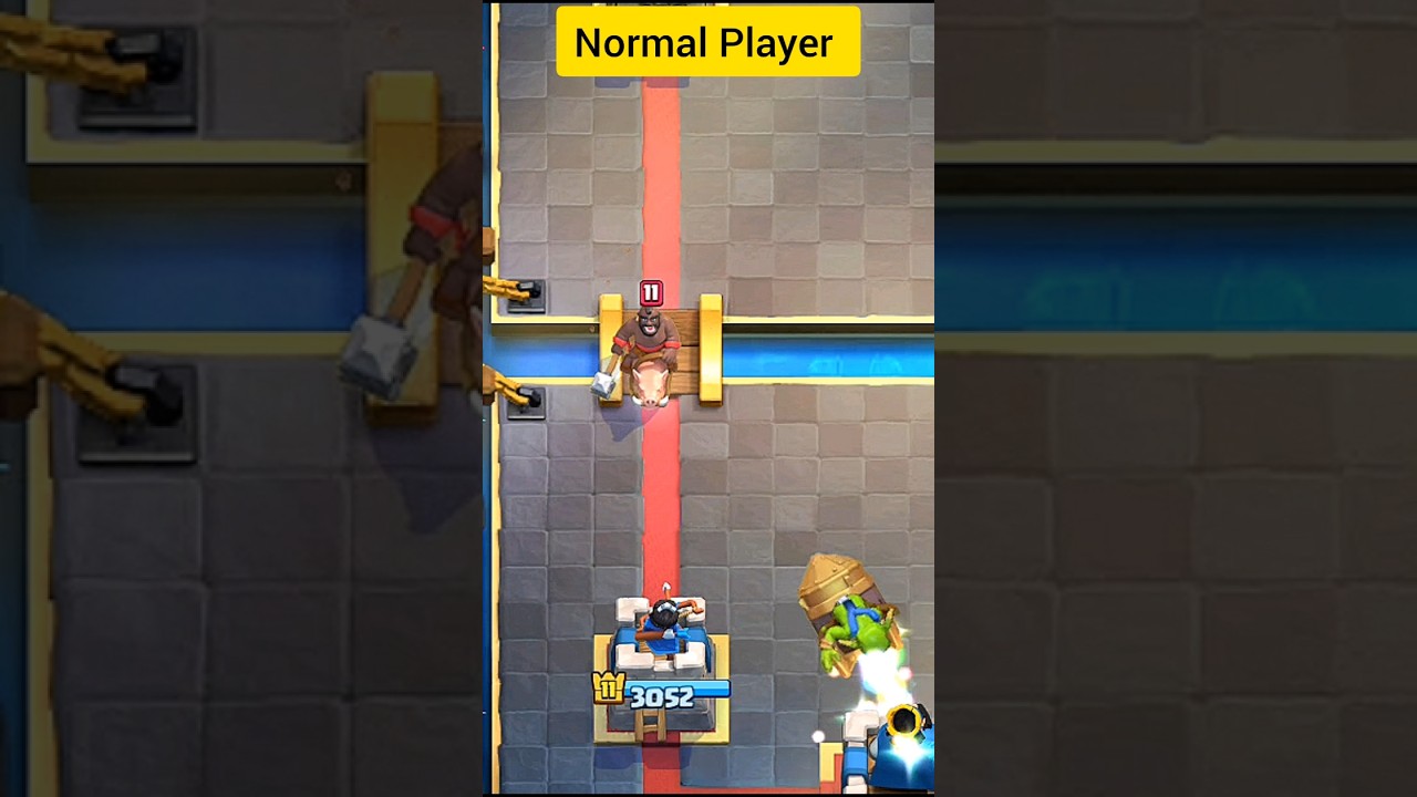 Normal Player Vs Legendary Player #clashroyale #gaming