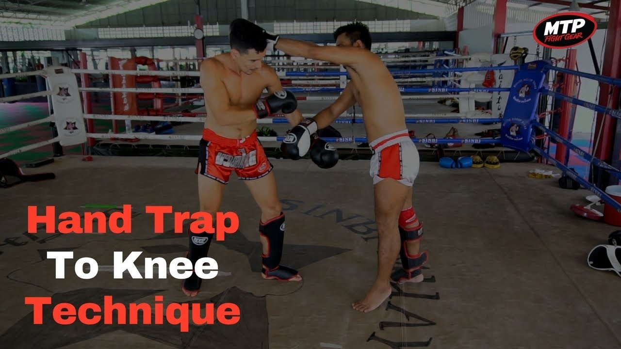 Advanced Muay Thai Technique - Hand Trap Technique to Open up Knees