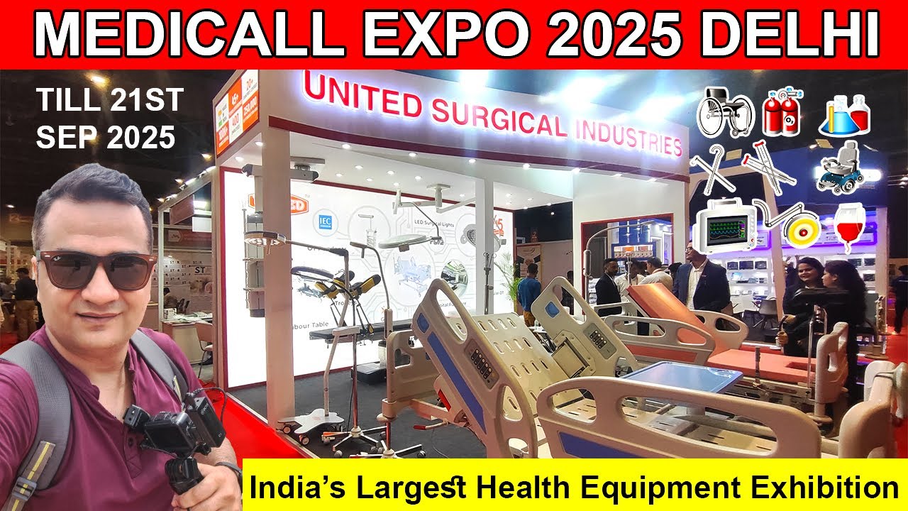 Medicall expo 2025 delhi / India&rsquo;s largest B2B medical equipment exhibition / medicall 2025