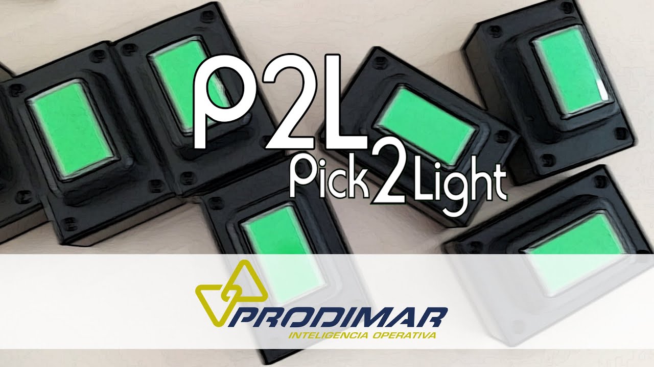 P2L Pick to Light - Sistema de picking asistido