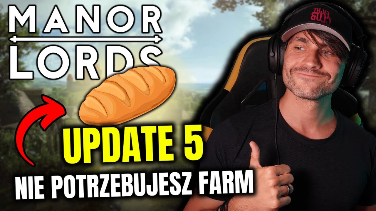 UPDATE 5 ZMIENIA WSZYSTKO! 🍞 Nie potrzebujesz już farm w Manor Lords!