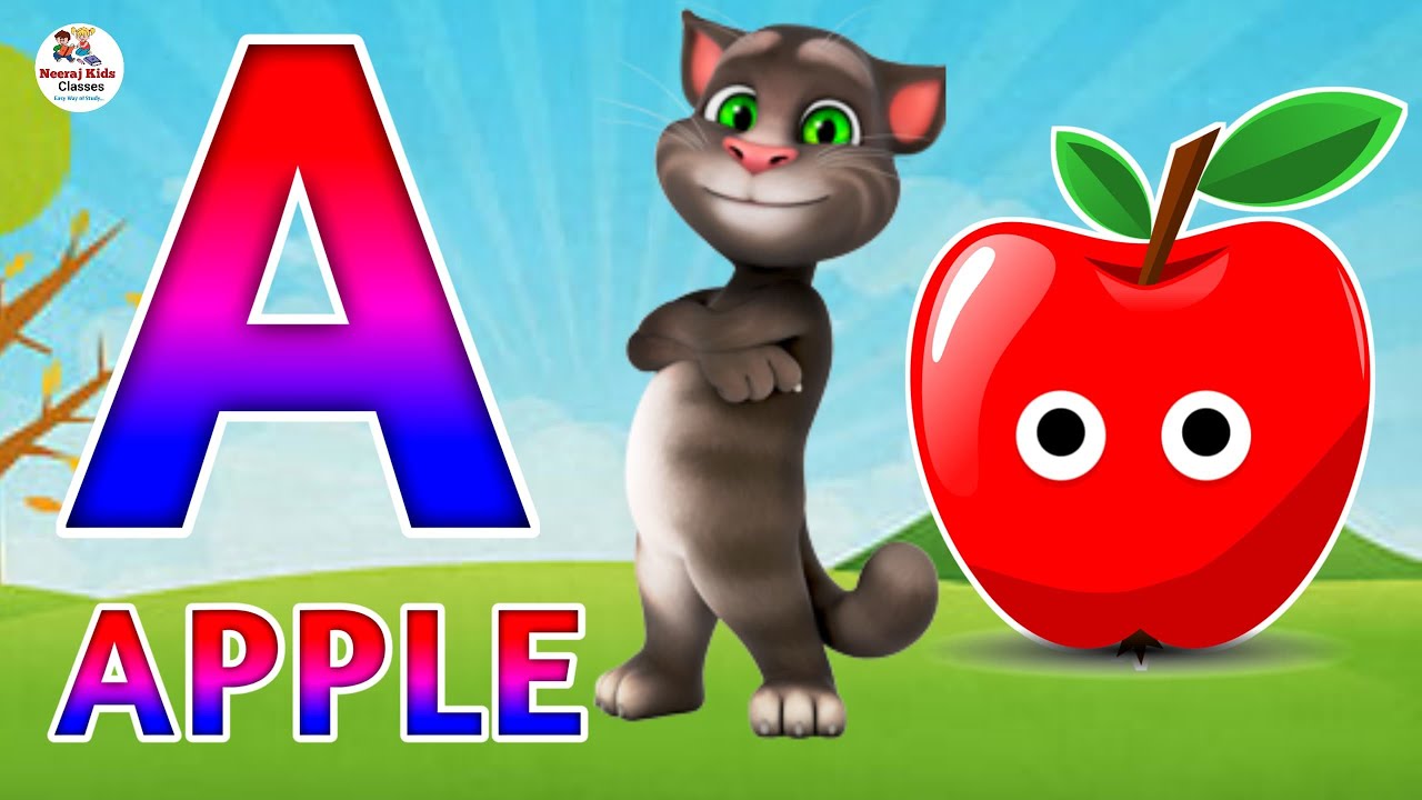 Phonics Song 2 with TWO Words in 3D - A For Airplane - ABC Alphabet Songs with Sounds for Children's