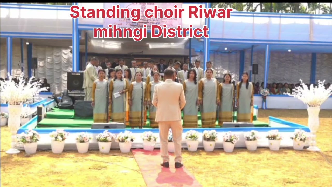 Standing choir jong ka  Riwar mihngi District haka presbytery ha Lapalang. 15.2.2026