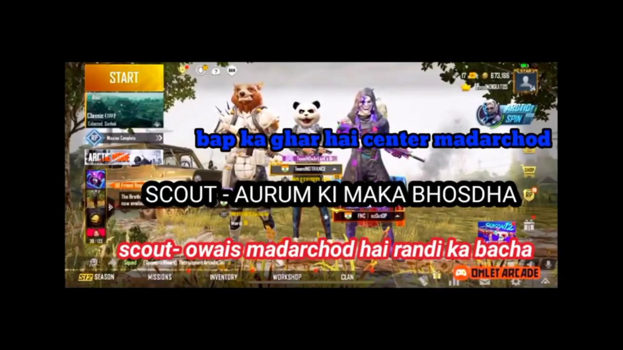 Sc0ut OP abuses Auram, Owais, Ash & Franky | Video Leaked | SCOUT very angry | Destroys whole fnatic