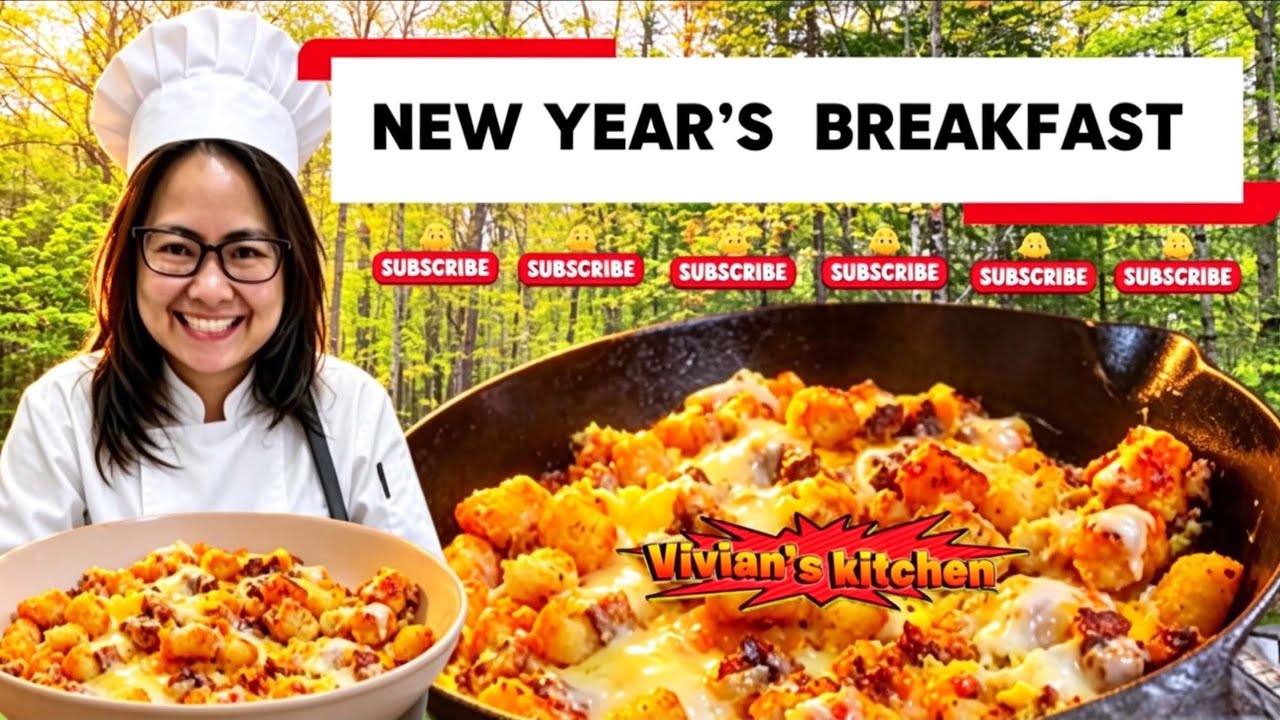 New Year’s Breakfast Recipe | Classic Breakfast Sausage and Hash Brown