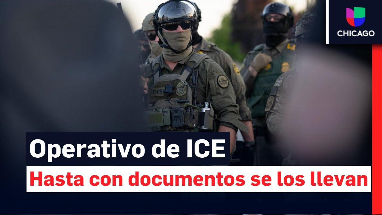Arresto masivo de ICE en Chicago: ¡Se los llevaron a todos! Incluso con documentos