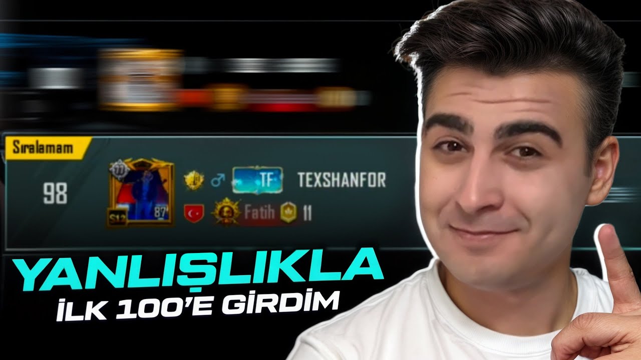 YANLIŞLIKLA İLK 100'E GİRDİM! Fatih Ligi Rank Kasma Taktikleri