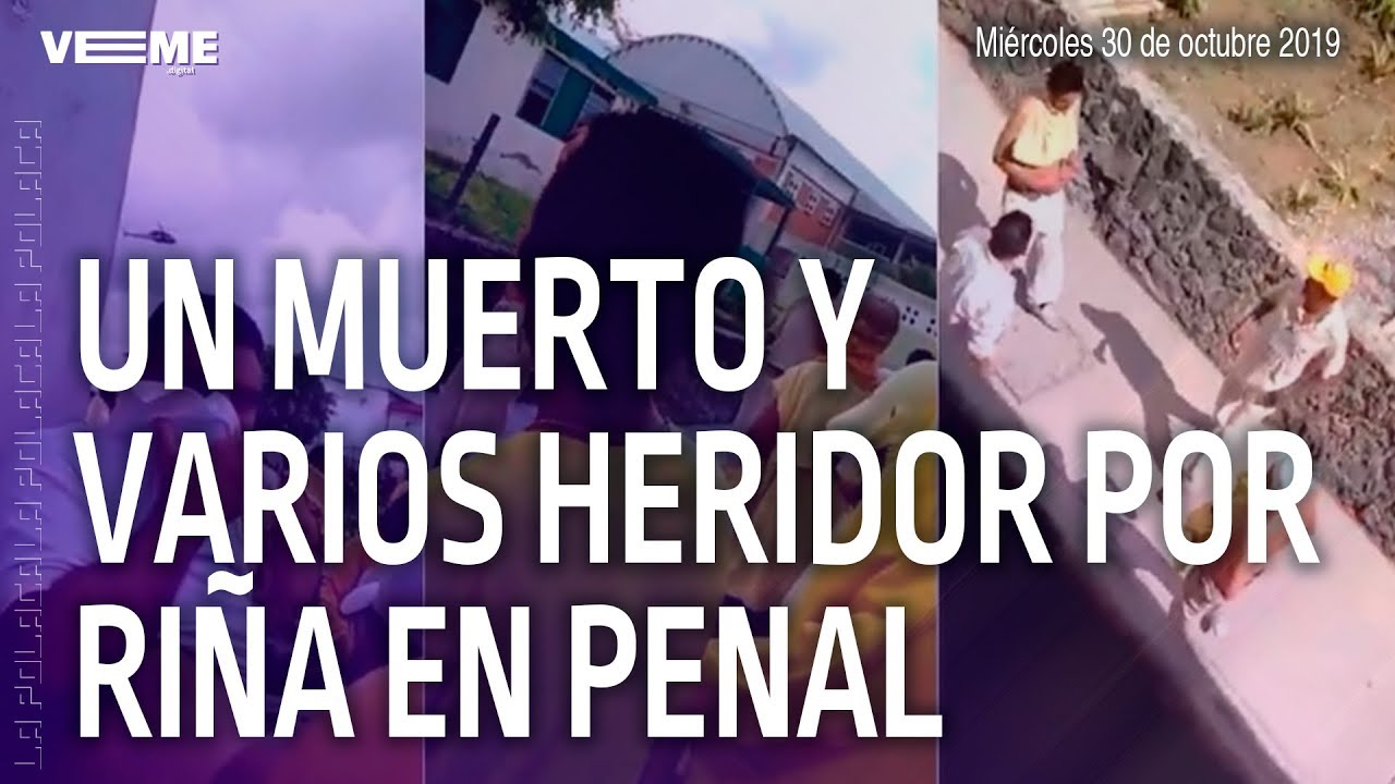 Riña en penal de Atlacholoaya, Morelos deja varios muertos y heridos