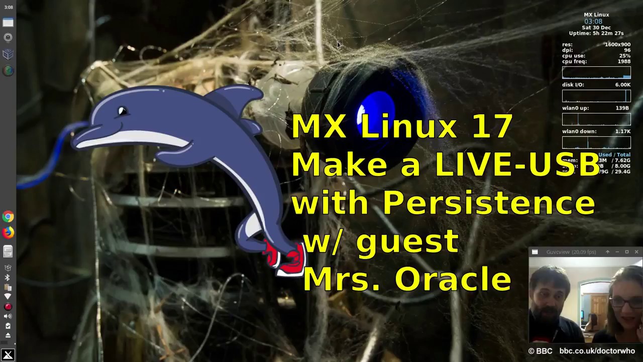 MX Linux 17: создание live-USB с помощью Persistence.