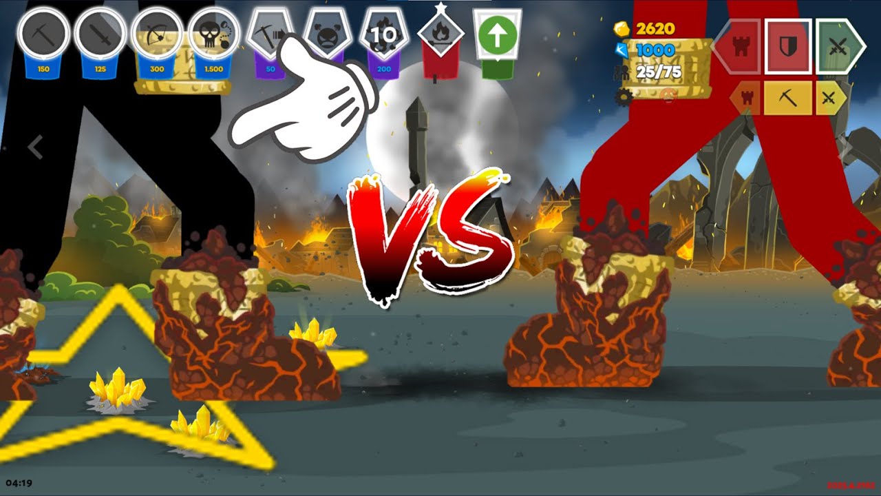 Lunarclops Vs Lunarclops-Stick War Legacy