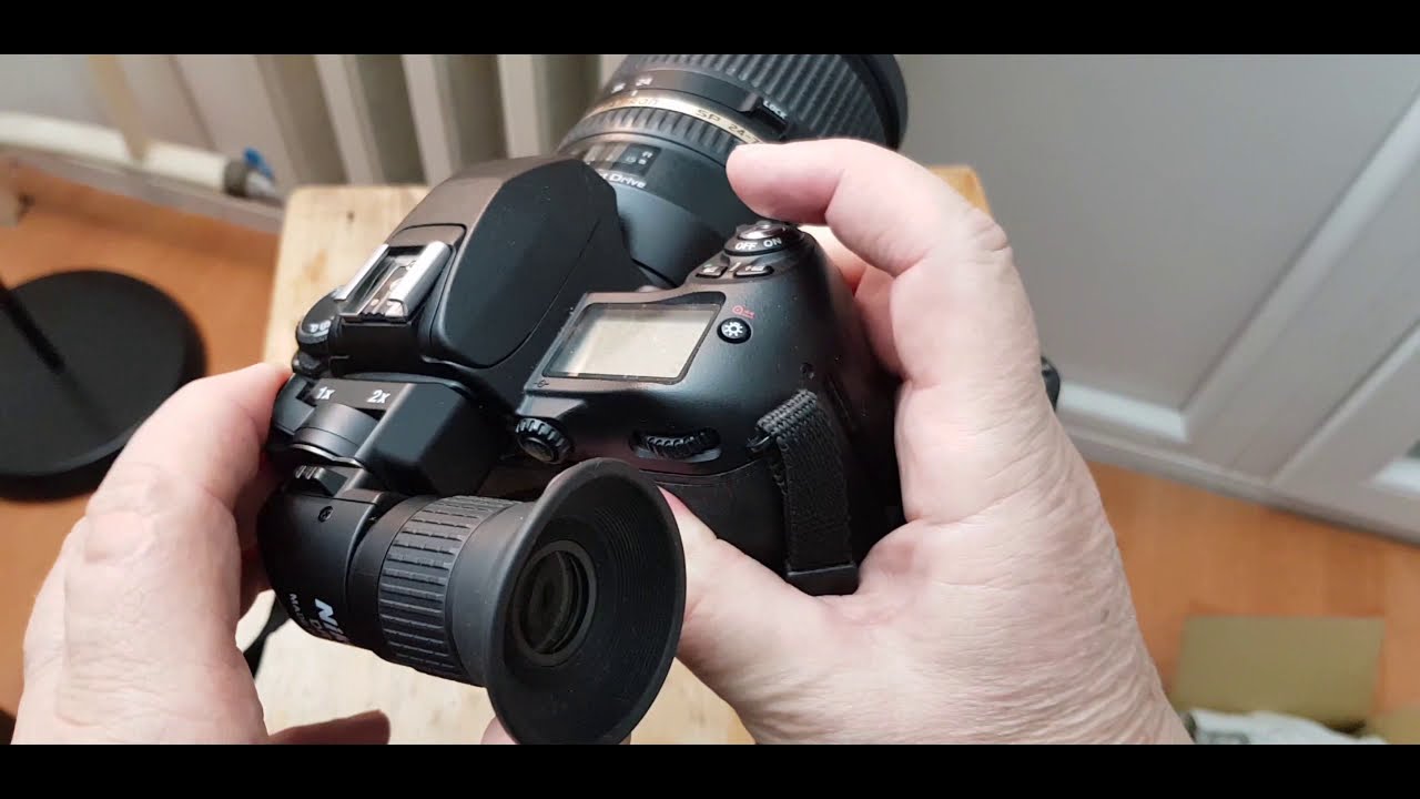 Nikon DR-6 and DR-5 Angle View-finders (for Nikon F80 film and D700 digital cameras)